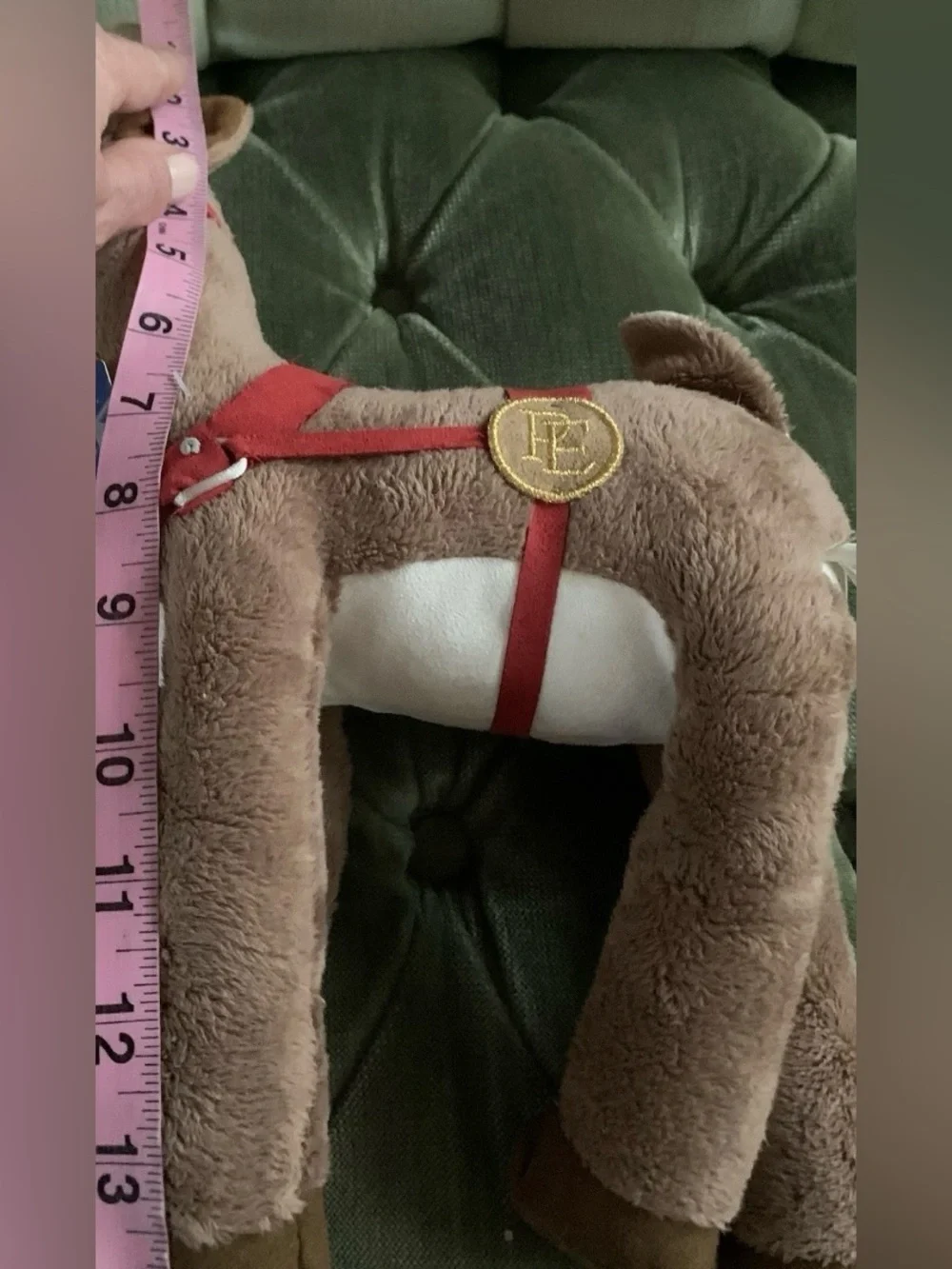 Hallmark Polar Express Reindeer Plush Stuffed Animal 13